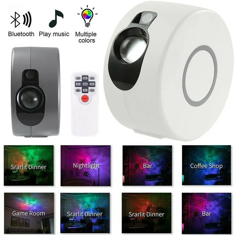 

Star Sky Projector Star Night Light Colorful Star Projection Light Bedroom Projector Rotating Night Lamp Decor Nursery M4N4