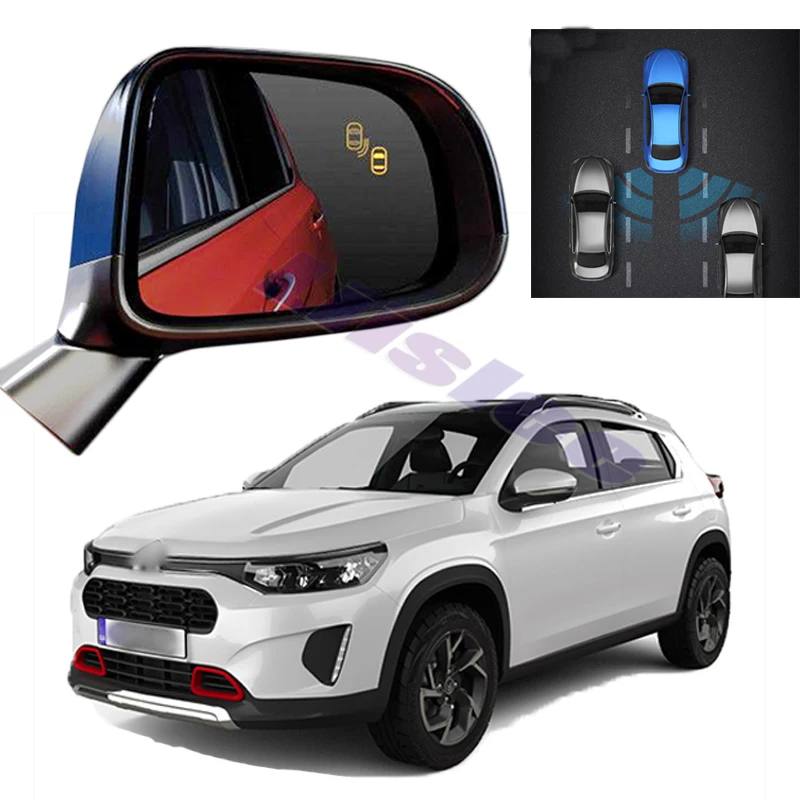 Car BSM BSD BSA Radar Warning System Safety Driving Alert Mirror Detection Sensor For Citroen C3-XR 2014 2016 2017 2018 2019