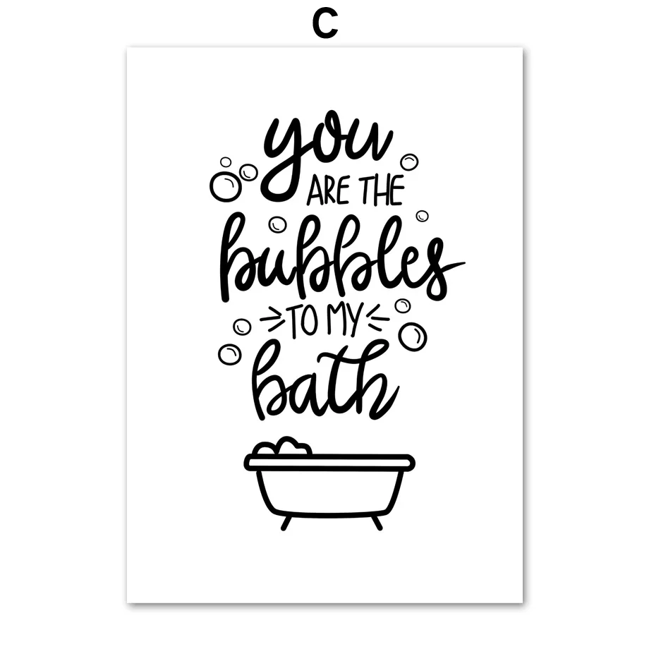 Funny-Quote-Toilet-Paper-Brush-Teeth-Bathtub-Wall-Art-Canvas-Painting-Nordic-Posters-And-Prints-Wall (4)