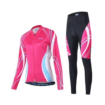 

Set Tops+pants Jersey Women Ladies Bike Bicycle Cycling Sweat absorption