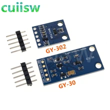 GY-30 GY-302 BH1750 BH1750FVI module d'éclairage d'intensité lumineuse 3V-5V pour Arduino