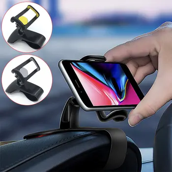 

Vehemo Adjustable Dashboard Phone Stand Buckle Air Vent Car Mount Holders Universal Car Phone Holders Bracket GPS Holder