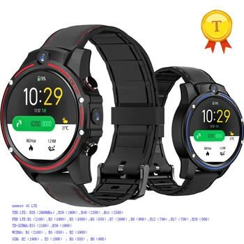 

Newest Dual camera 4G lte smart watch with 1.6 inch screen 3GB+32GB 800mah battery heart rate Android 7.1 GPS sport Smartwatch