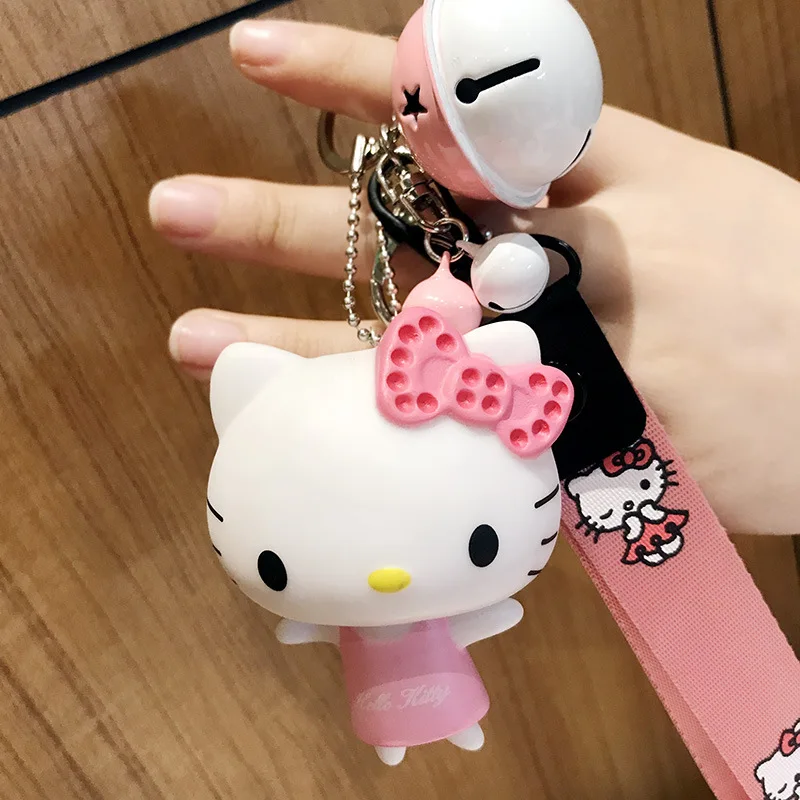 Style6 Милый мультяшный брелок hello kitty, брелок для девочек, милый брелок для девушек, подвесные аксессуары для сумок, подвеска для автомобиля, брелок для ключей - Цвет: Style6