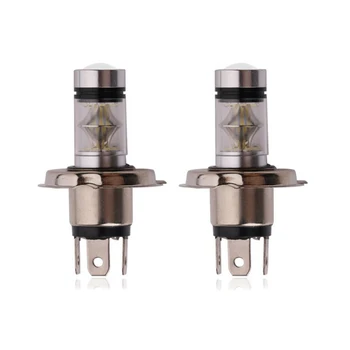 

H4 LED Lights 6000K 100W 1800LM Fog Driving DRL Replacement Accessories