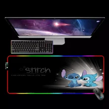 

Rgb Mousepad Gaming Anime Mouse Pad Rgb Keyboard Desk Mat Stitch Mause Pad Diy Mouse Mats Xxl Pc Gamer Mice Keyboards Computer