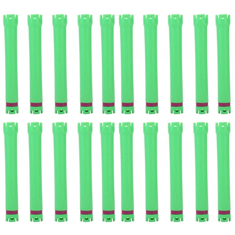 Мягкие бигуди для волос 20 шт. 24 В для укладки волос водонепроницаемый инструмент для красоты завивка барные стержни бигуди для волос