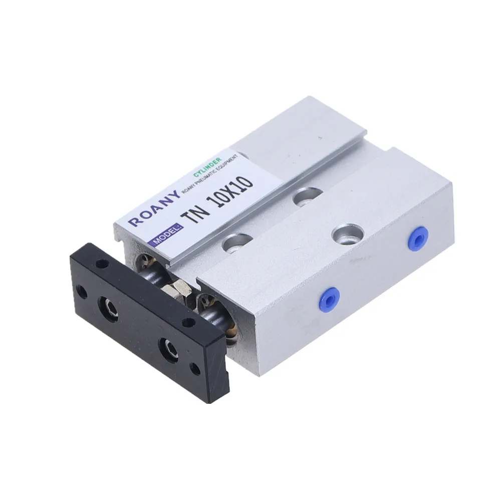 

Double Rod Pneumatic Cylinder TN 10mm Bore 10/15/20/25/30/35/40/50/60/70/80/90/100/125/150mm Stroke Air Cylinder Aluminum Alloy