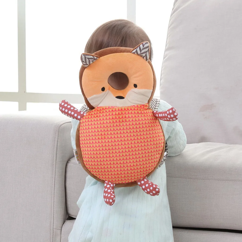Portable Baby Pillow Baby Head Protection Pad Toddler Headrest Pillow Baby Neck Cute Wings Nursing Drop Resistance Cushion Gh8