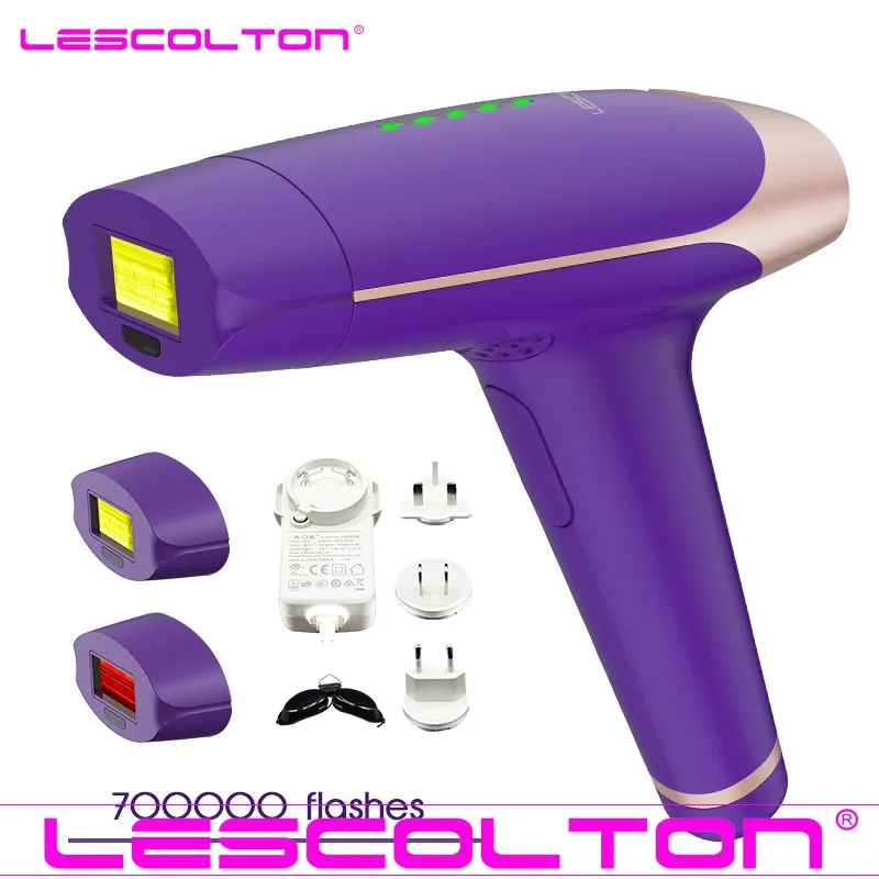 Lescolton больше ламп T009 IPL лазерная Машинка для удаления волос лазерный эпилятор удаление волос перманентное бикини триммер depilador лазер