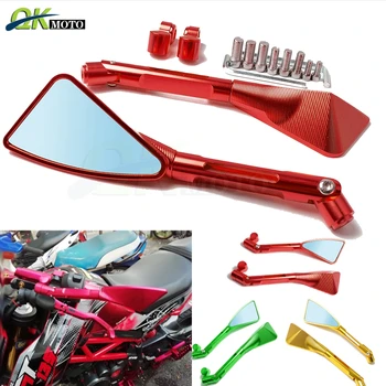 

Motorcycle CNC Aluminum Scooters Racer Rearview Side View Mirror For YAMAHA mt07 mt09 BMW R1200gs R1200ST Honda CBR600RR parts