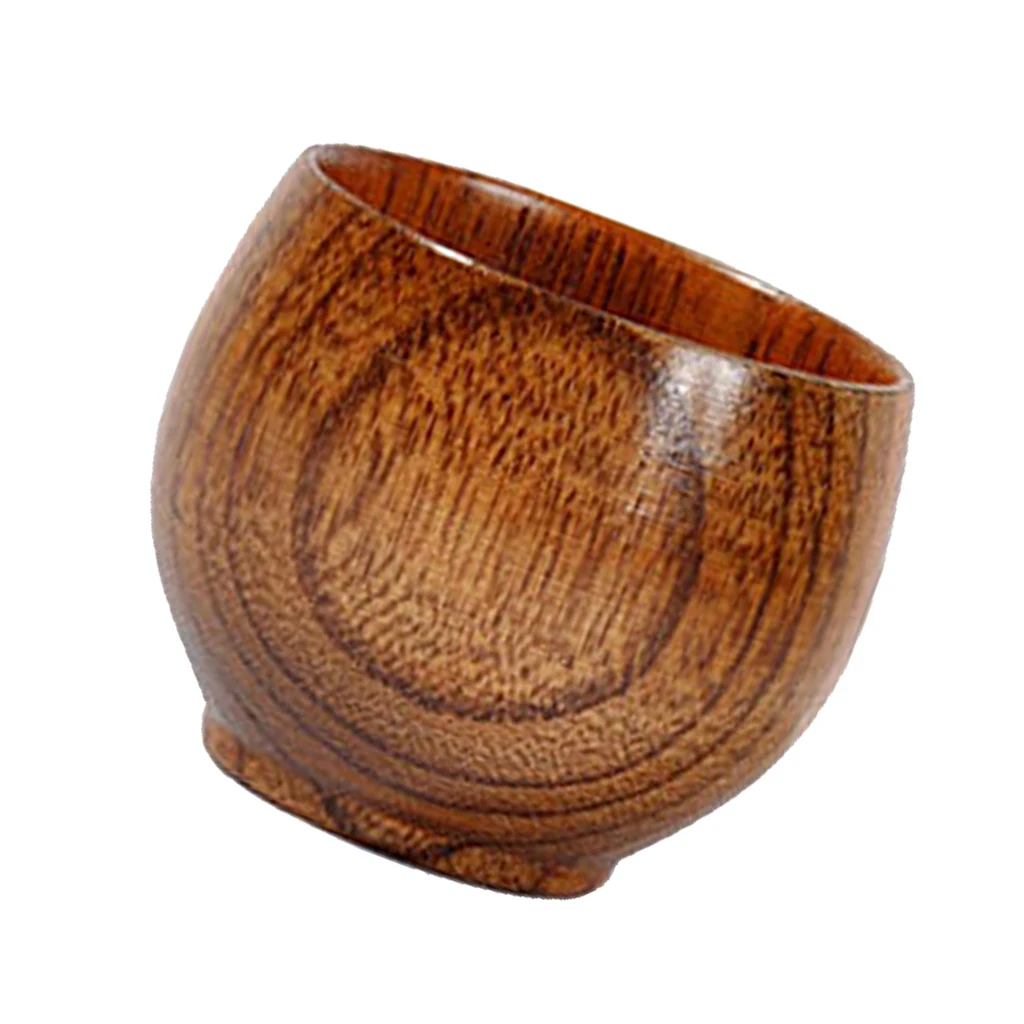 Natural Wooden Mug (50ml), Drinking Cup for Cofee, Tea,Beer- for Women,Men, Kids