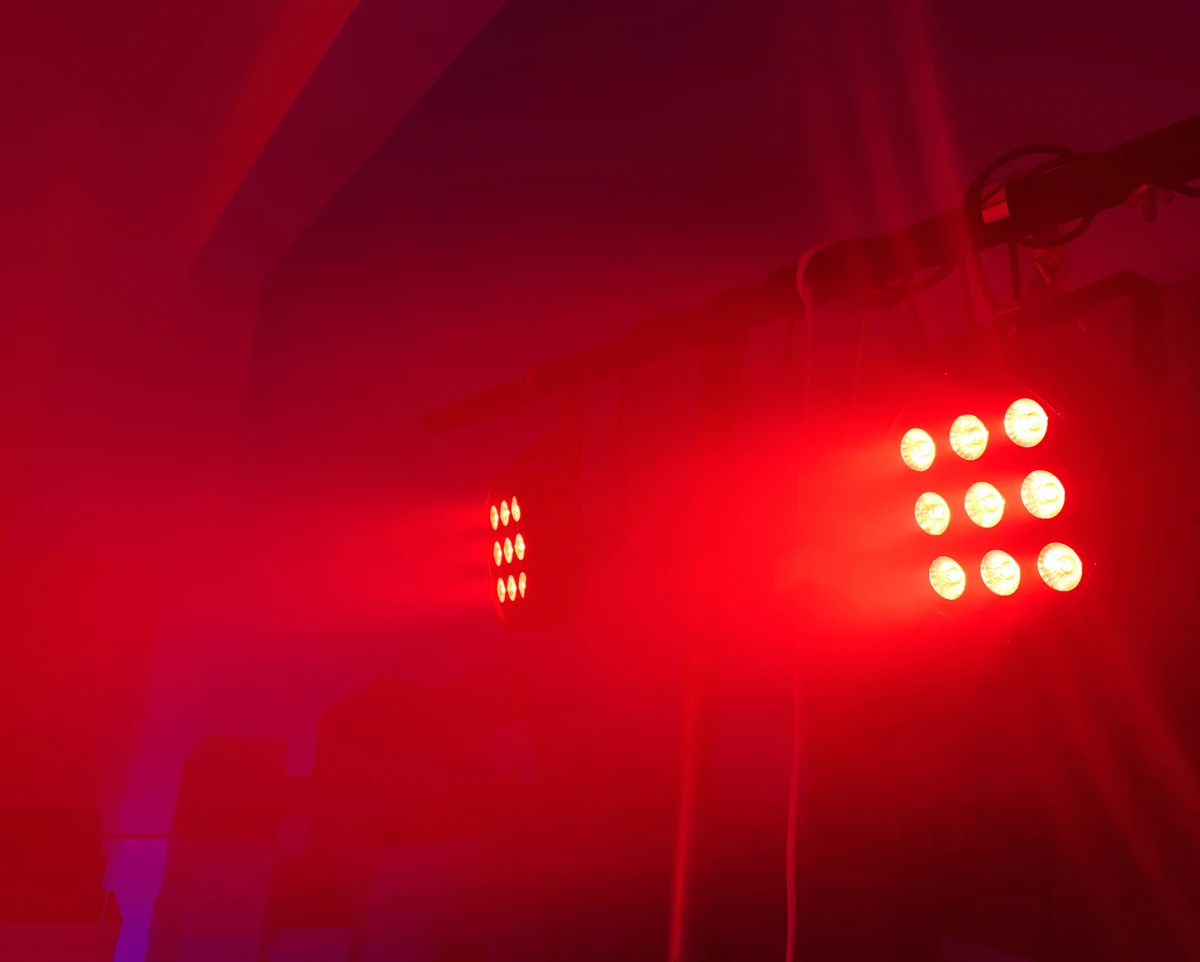 12PCS/lot + flightcase  Wireless remote control LED Par Light 9x12W 4in1 RGBW Led Stage Light 2