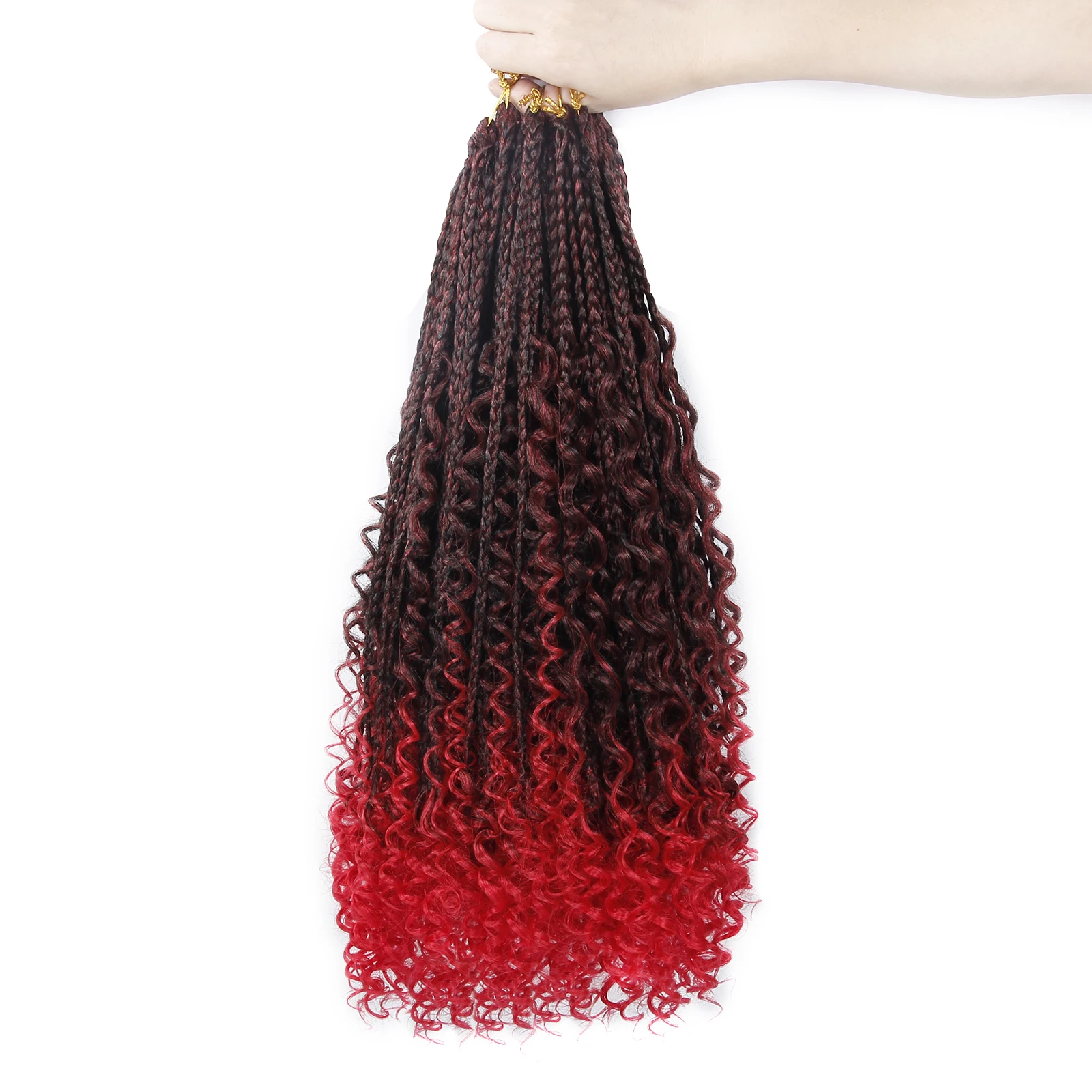 bohemian box braids bohemian goddess box braids crochet crochet box ...