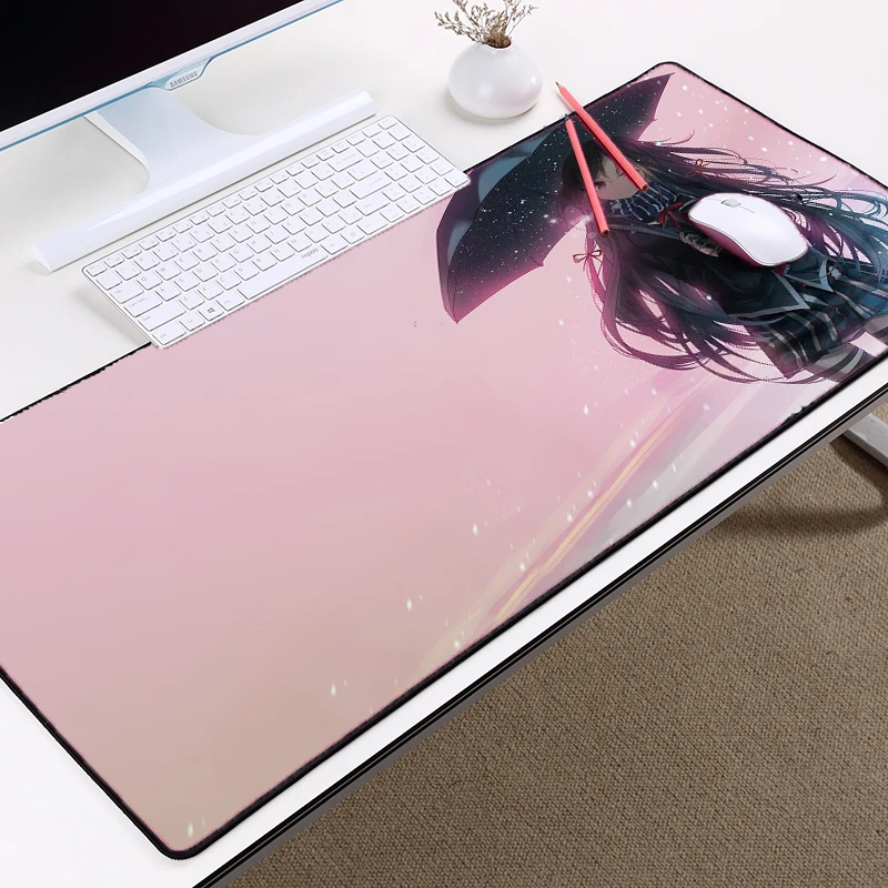 

Mairuige so cute lovely Anime Girl/bishojo Yukinoshita schoolgirls mousepad Large Size pc computer Gaming table mouse pad mats