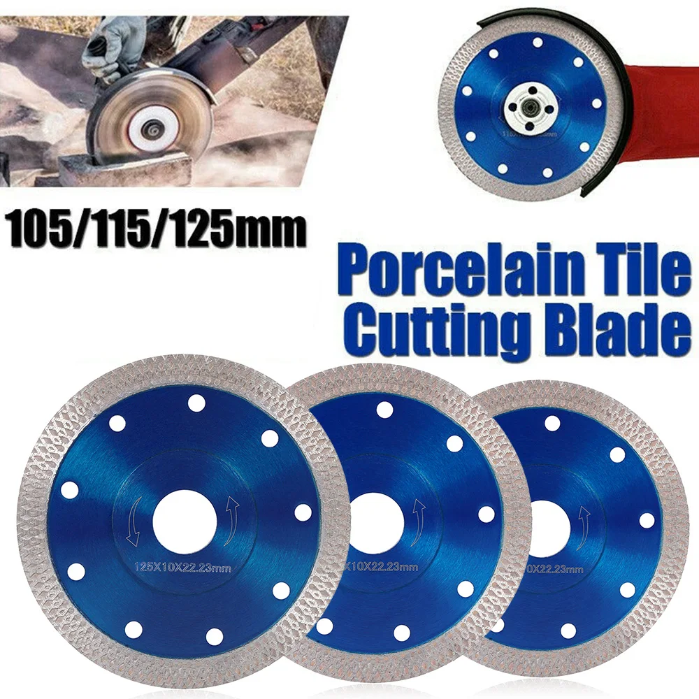 

1pc 105/115/125mm Diamond Circular Saw Blades Cutting Granite Stone Porcelain Ceramic Tile Saw Disc Thin Saw Blades