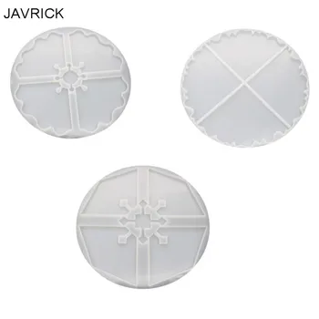 

3 Pcs/set DIY Irregular Coaster Crystal Epoxy Mould High Mirror UV Resin Molds