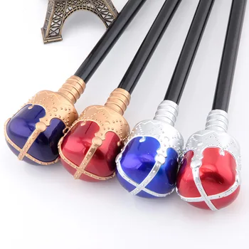 

4Pcs Halloween Costume Ball Props Magic Wand King Scepter Magic Wand Egyptian Pharaoh Wand Plastic Magic Wand Party Kid Supplies