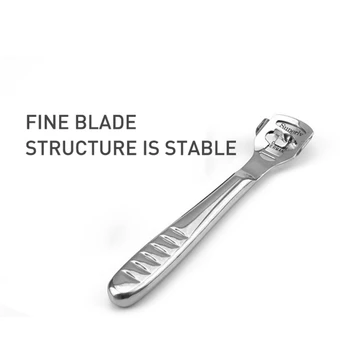 

New Foot Callus Cuticle Hard Skin Remover Rasp Cutter Pedicure Kit Suitable For All Feet With 10 Blades nails art