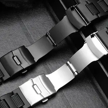 

Stainless Steel Wristband Metal Watch Strap Bracelet Replacement for Casio G-shock GW-A1100 GW-A1000 GW-4000 Smart Watch Accesso