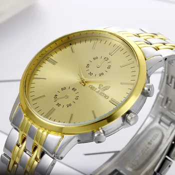 

Men's Watch Relogio Masculino Stainless Steel Calendar Watch Men Fashion Military Sport Quartz Wrist Reloj Hombre Zegarek A3900