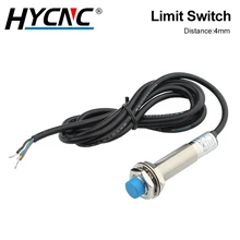 

M12 Inductive Proximity Switch NPN Three-Wire Miniature Limiter 4mm Detection Distance Photoelectric Limit Metal Sensor