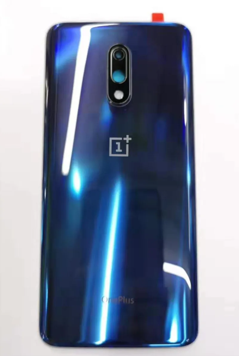 Для Oneplus 7 задняя крышка корпуса с камерой len батарея чехол с логотипом для Oneplus 7 Замена 3 цвета