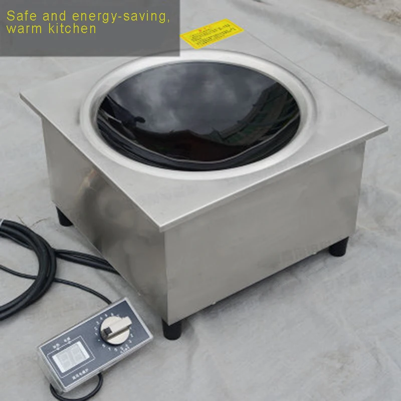 

Embedded Concave Commercial Electromagnetic Furnace 3500W / 5000W