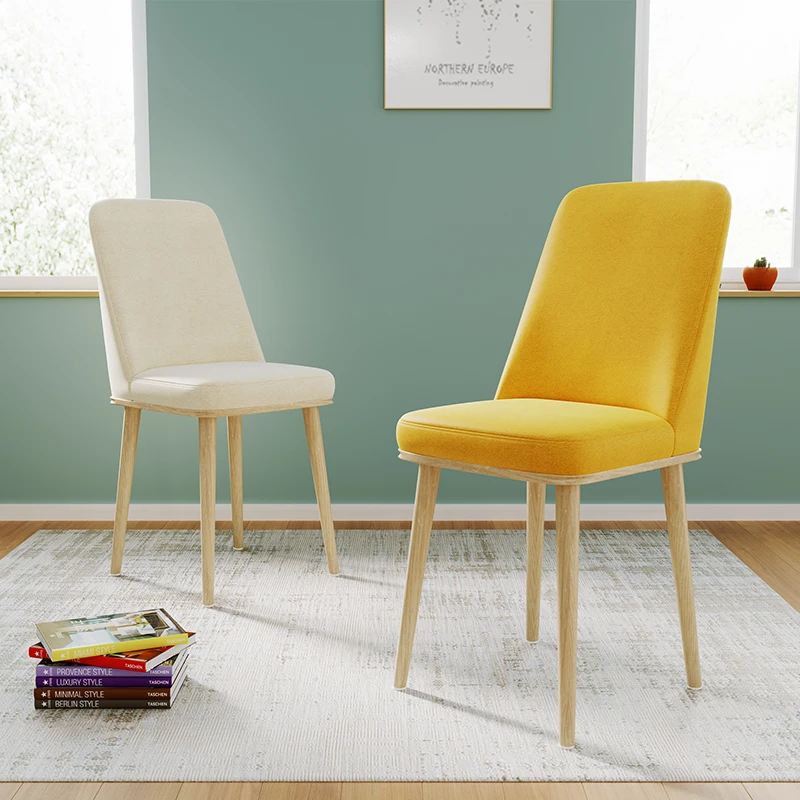 

Nordic INS Dining Chair PU Fashion Creative Modern Minimalist Furniture Table and Chair Casual Coffee Office Home Chair