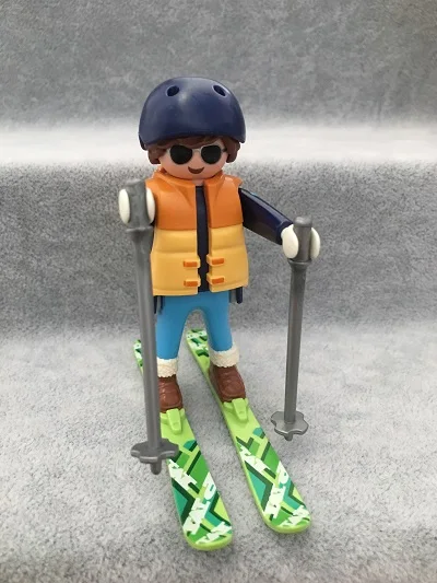 S16 7,5 см Высокое качество оригинальной Playmobil Слепой Мешок для девочек и мальчиков Полли Карманный строительный блок - Цвет: Фиолетовый