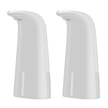 

2Pcs Automatic Sensor Liquid Soap Dispenser Motion for Home Kitchen Pressless Bathroom Soap Dispenser