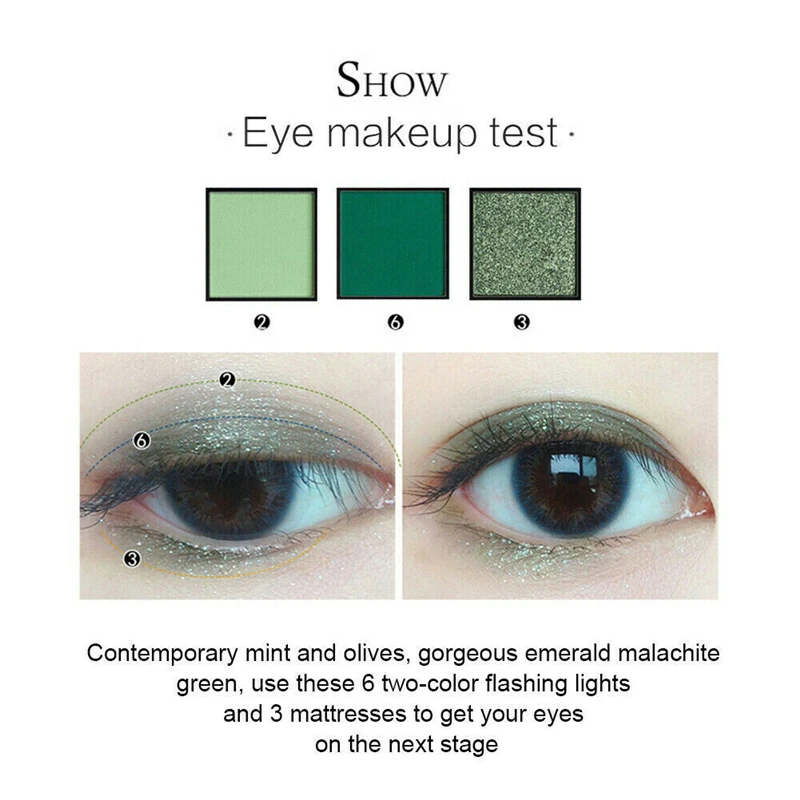 Палитра теней для век beauty Eye Shadow Palette 9 оттенков цвета драгоценные камни блеск алмазные тени для век Пудра пигмент косметика