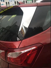 

Lapetus Rear Tail Tailgate Window Protector Stripe Cover Trim 2 Pcs Fit For Chevrolet Equinox 2017 2018 2019 2020 2021 ABS
