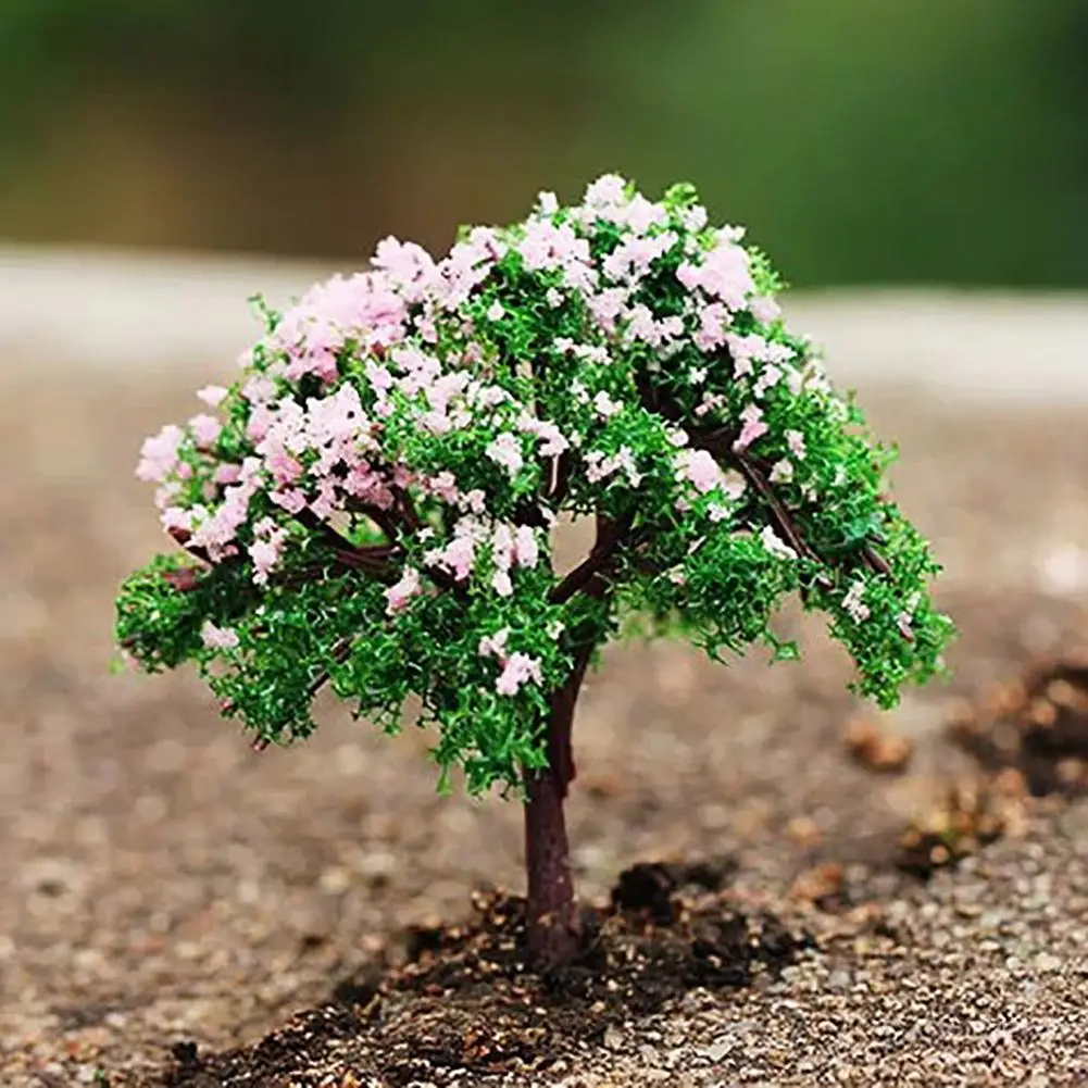 

1pc Plastic Artificial Plant Simulation Happiness Tree Meaty Potted Artificial Flower Desktop Decoration Ornaments Garden Decor