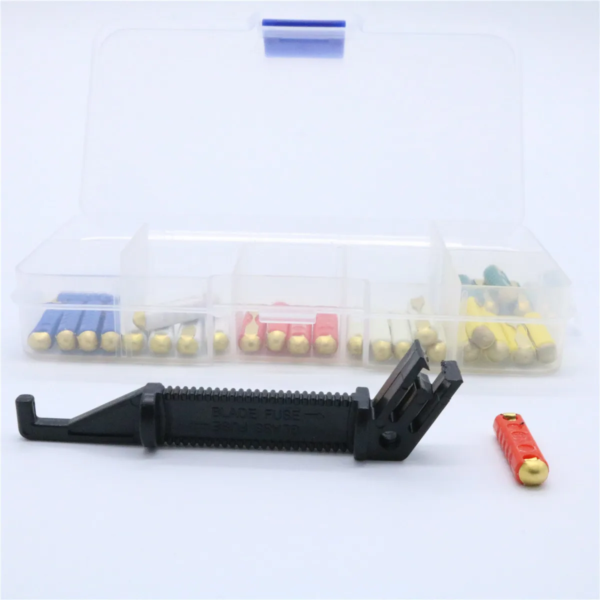30Pcs European Car Auto Bakelite Fuses Kit Ceramic Cylindrical 5A-30A Fuse Kits GBC Series Cylindrical Fuse Ceramic Tube Fuse