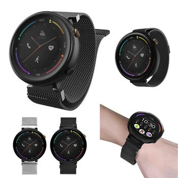 

For Amazfit A1807 Smart Watch 2 Milanese Magnetic Metal Strap Stainless Steel Watch Band Smart Accessories
