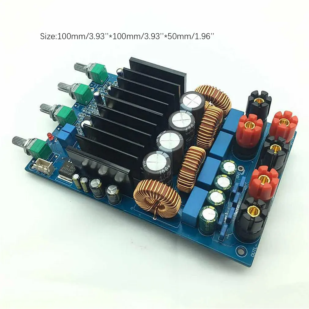 TAS5630 2,1 класс D 300 Вт+ 150 Вт+ 150 Вт Регулировка тона усилитель завершенная доска установочная доска изысканный модуль