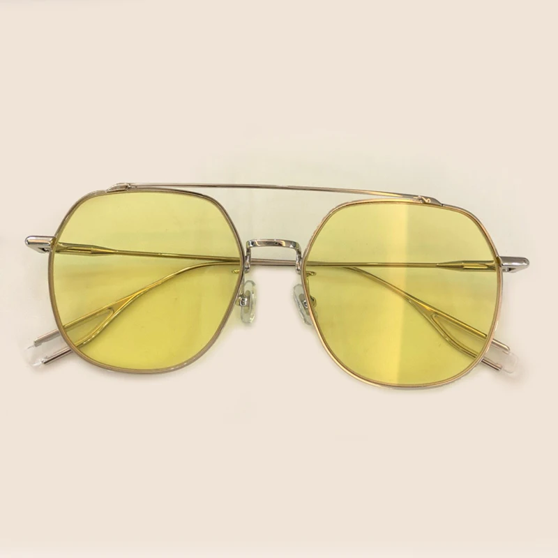 No4 Sunglasses Квадратные Солнцезащитные очки в стиле ретро для женщин/мужчин, винтажные брендовые дизайнерские солнцезащитные очки с оправой из сплава, высококачественные роскошные солнцезащитные очки Oculos De Sol - Цвет линз: No4 Sunglasses