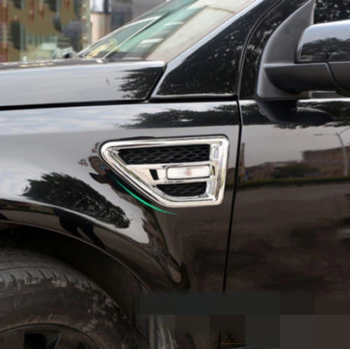 

Подходит для 07- LAND ROVER FREELANDER LR2 хромированная боковая крышка воздухозаборника LF1