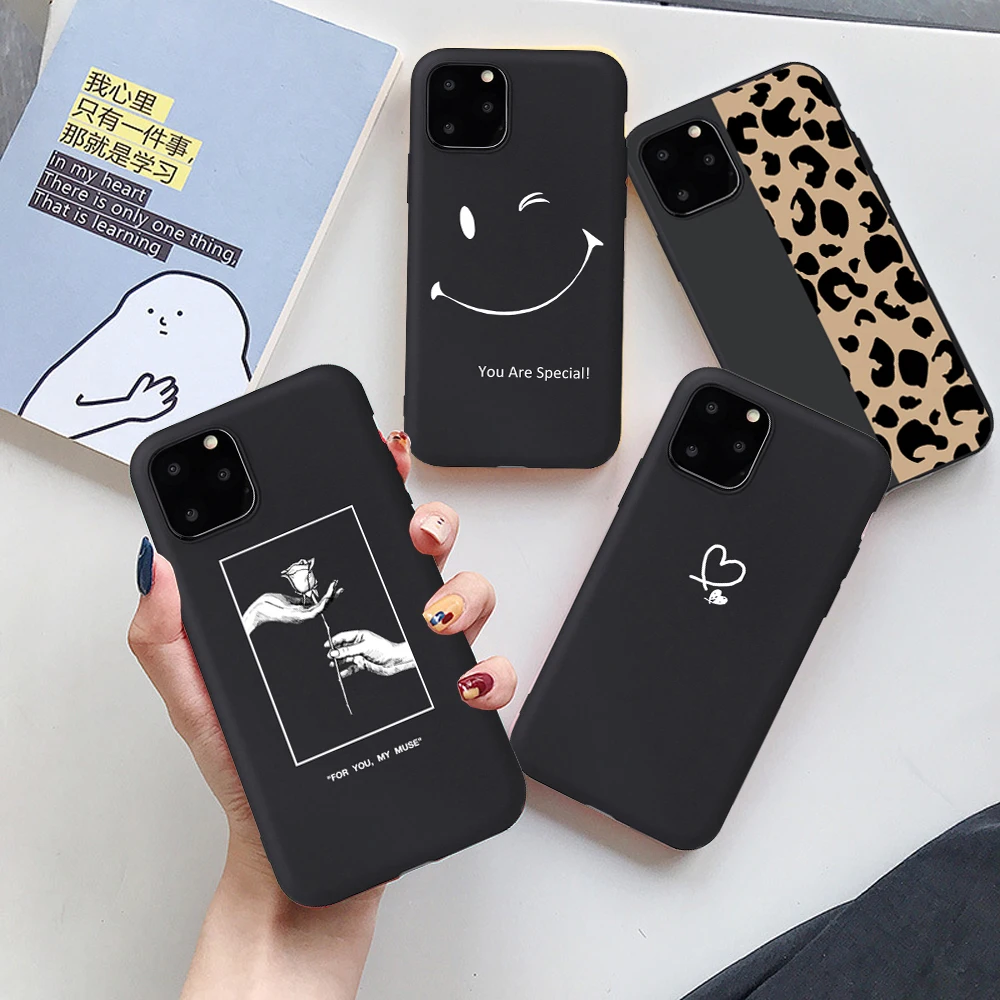 Чехлы для телефонов Apple iPhone 11 чехол с изображением смайлика 7 8 Plus X 11Pro Max XR 6s