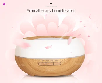 

300ml Aroma Essential Oil Diffuser Ultrasonic Cool Mist Humidifier LED Night Light for Office Home Bedroom Living Room Yoga SPA