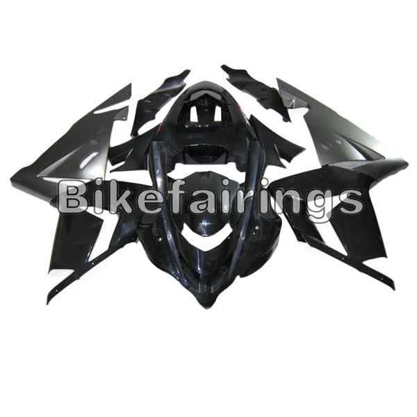 As Picture Shown Обтекатели для мотоциклов Kawasaki Ninja ZX10R 2004 2005 чехлы из АБС пластика Cowlings ZX-10R 04 05 Кузов черный серый панели корпуса - Цвет: As Picture Shown