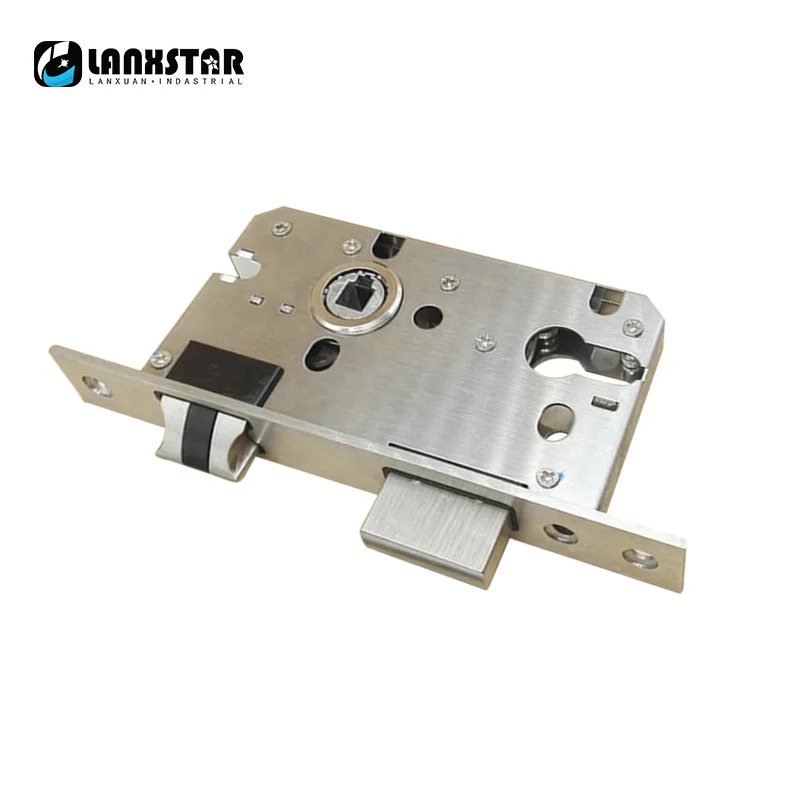 Роскошный замок с ручкой из нержавеющей стали 304 большого размера 58 бесшумный