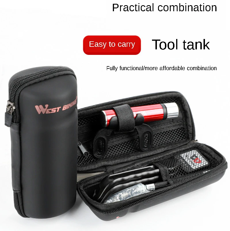 Bicycle repair kit bicycle tire pump lever tool multi function set portable bottle bag new | Спорт и развлечения