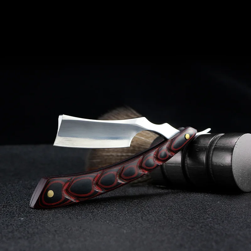 Retro Manual Shaving Razor Straight Thin Edge Sharp Folding Knife Barber Shaver Gift For Man G1231