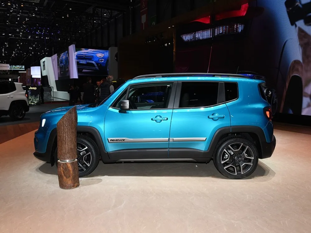 Для Jeep Renegade, аксессуары для стайлинга автомобилей, накладки на пороги, накладки на педали-, 4 шт