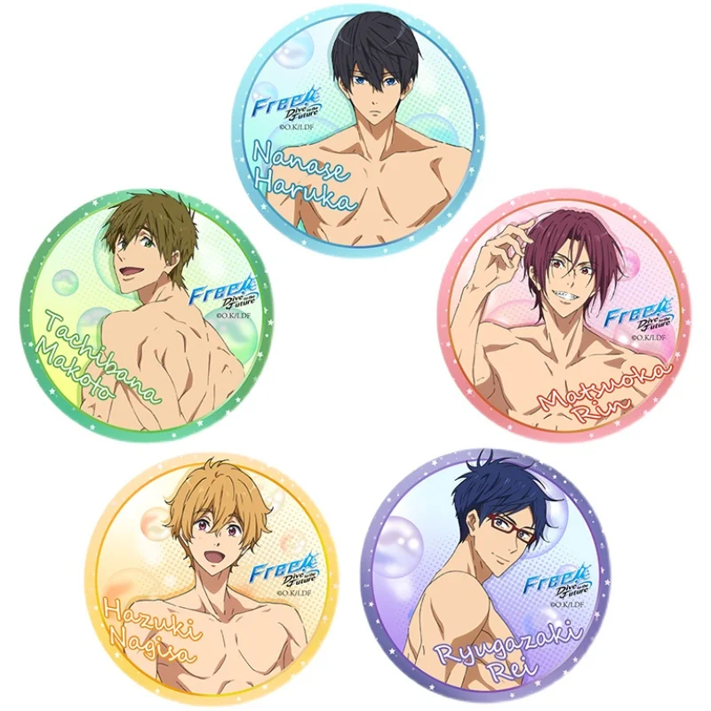 Free! Мужские плавания отправка мужской t Nanase Haruka Тачибана Макото Хадзуки Нагиса
