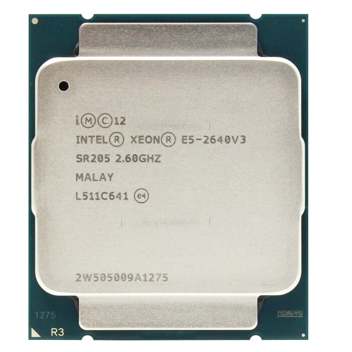 Kllisre X99 D4 материнская плата набор Xeon E5 2640 V3 LGA2011 3 процессор 2шт X 8 ГБ = 16 Гб 2666 МГц DDR4