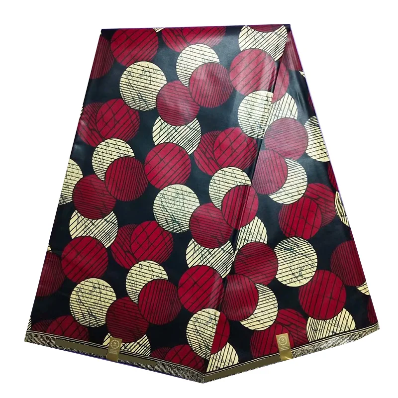 Ceny Nigeryjska afrykańska ankara złota prawdziwa miękka wydruk woskowy tkanina woskowa, kwiat wodny 100% bawełna afrykański materiał na ubrania