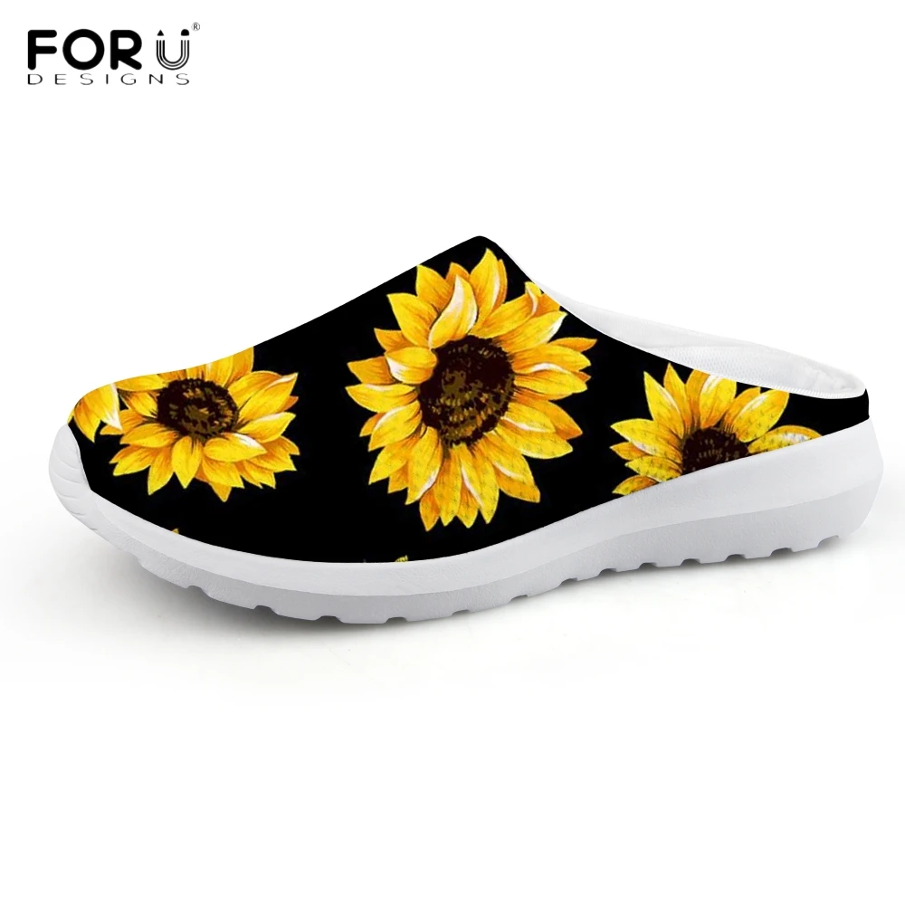 sunflower slippers